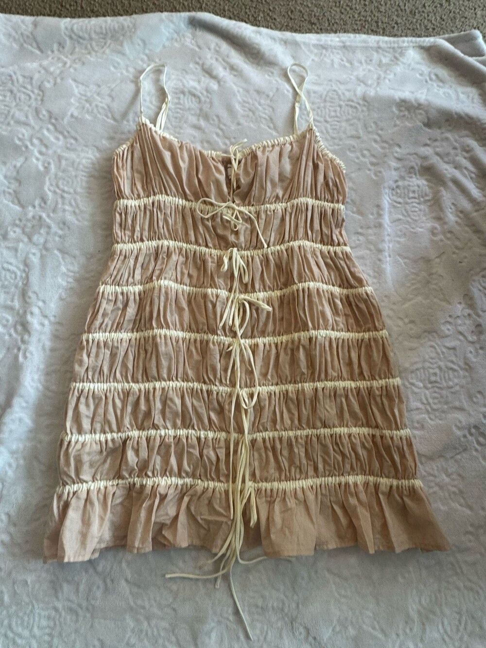 ASOS RUFFLED DRESS SIZE 10 - Picture 4 of 13